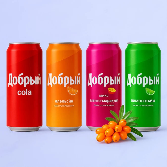 Лимонад Добрый 0,33 в ассортименте 149 р.