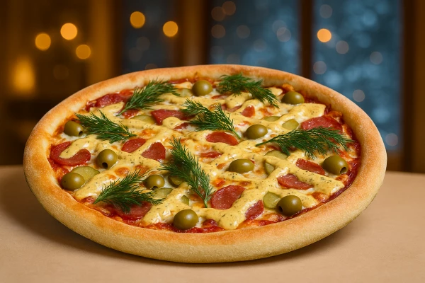 Пицца "Новогодняя Lucky" 30 см