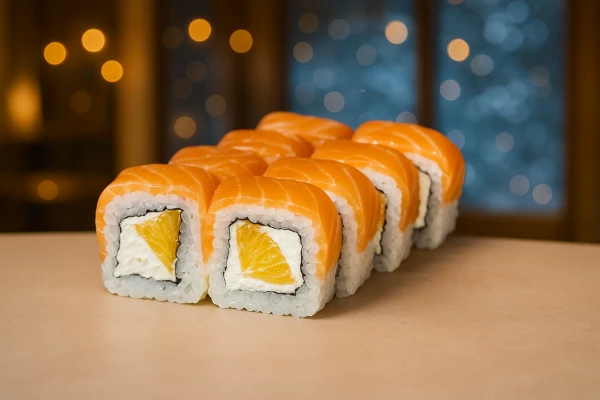 Филадельфия с апельсином