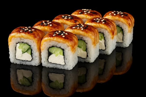 Запеченный ролл "Филадельфия"