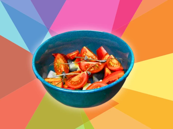 Салат «Зайкина поляна» с маслом