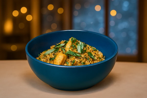 Рис Тяхан с курицей