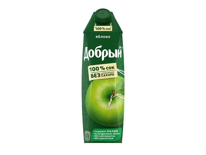 Сок Добрый Яблоко 1л.