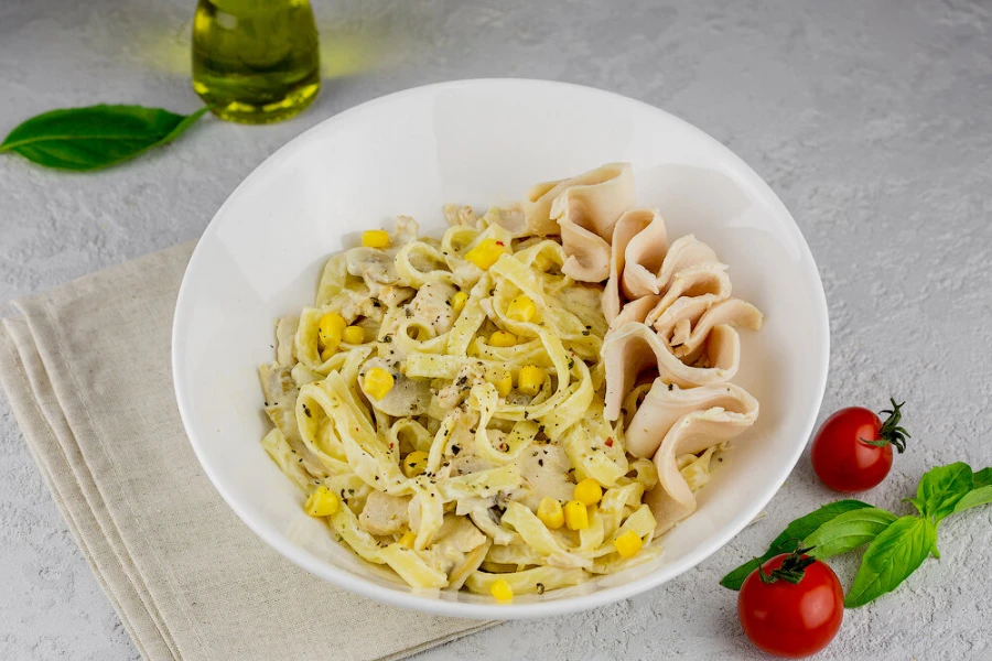 Тальятелле с курицей