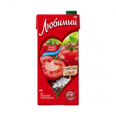 Сок Любимый Томат 0,97л.