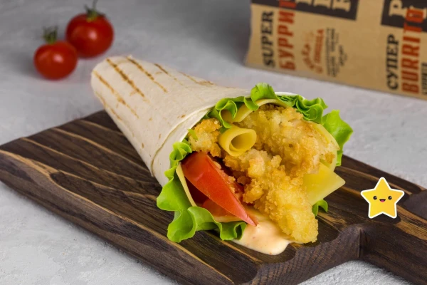 Фреш ролл с куриными стрипсами