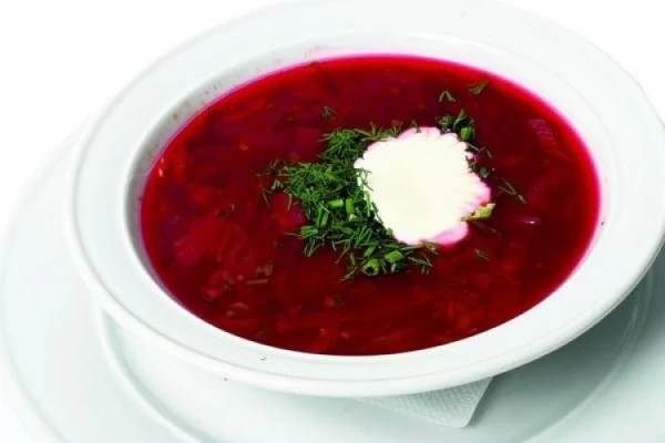 Борщ с курицей