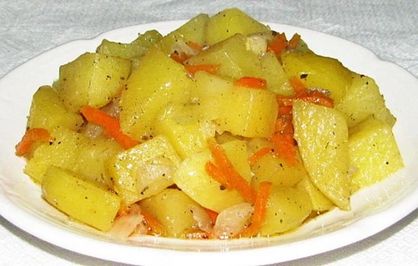 Картофель тушённый