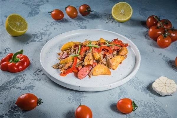 Рис с морепродуктами
