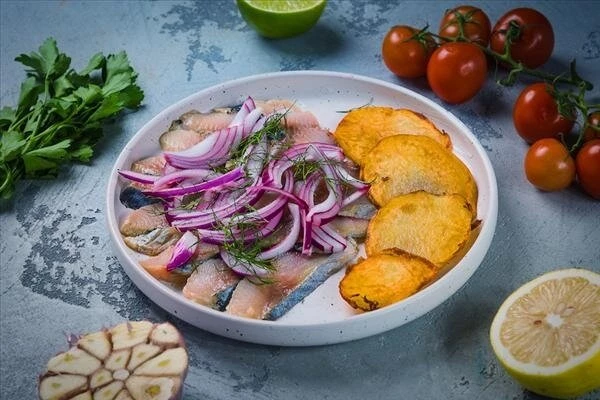Олюторская сельдь с картофелем А