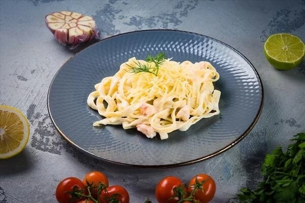 Паста с креветками 