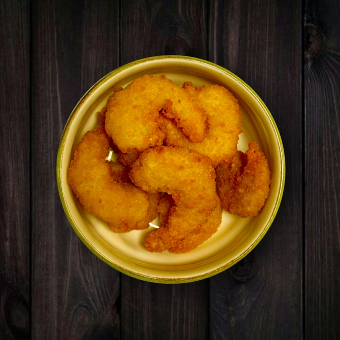 Креветки в панировке