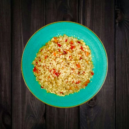 Тяхан с яйцом