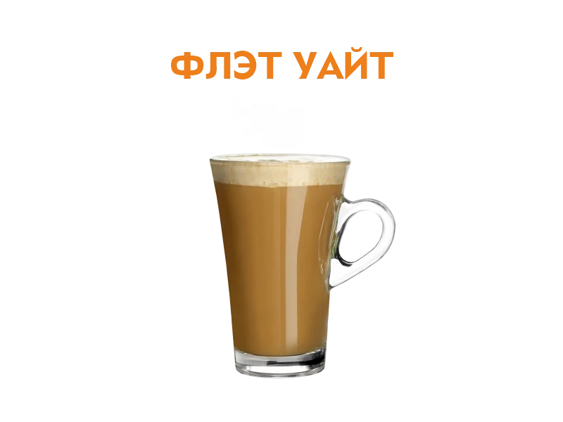 Флэт уайт 250 мл.