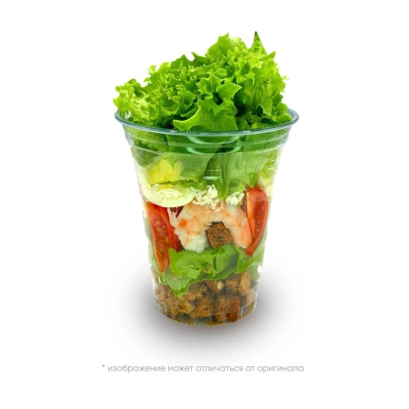 Салат "Цезарь с креветкой"