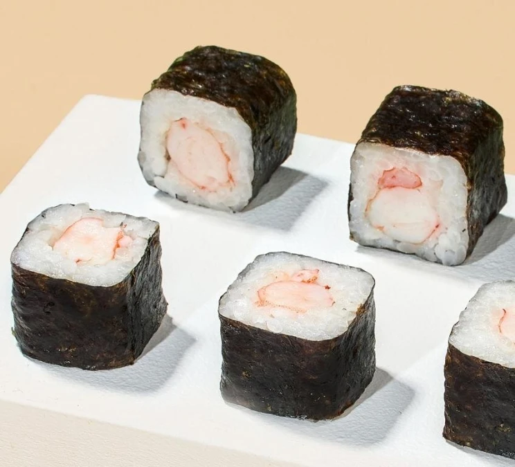 Маки с креветкой