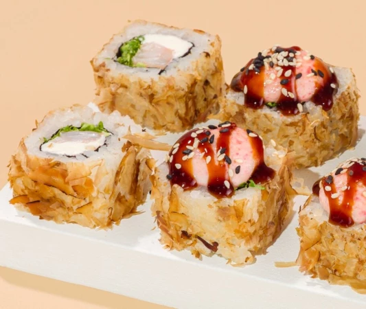 Бонито креветка гриль