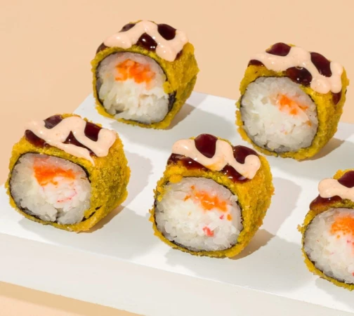 Маки краб темпура