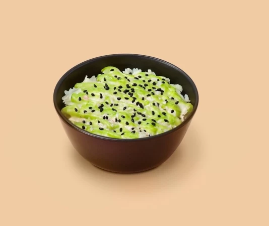 Рис с креветкой сливочный-васаби