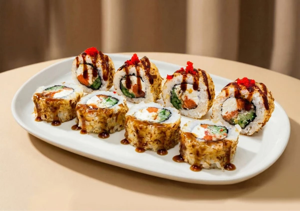 СУПЕР-Бонито с лососем и угрем