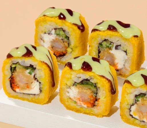 Жареный с креветкой темпура