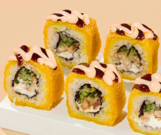 Жареный унаги