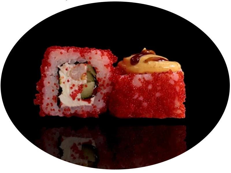 Запеченный с креветкой