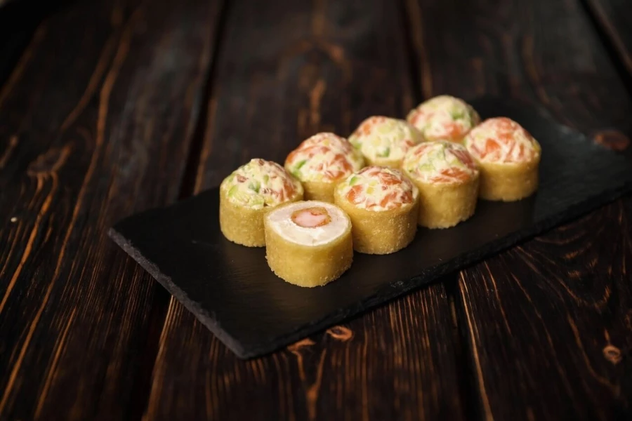 Темпура с лососем(Доминикана)