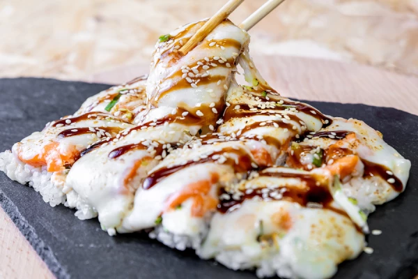 Суши пицца сякэ