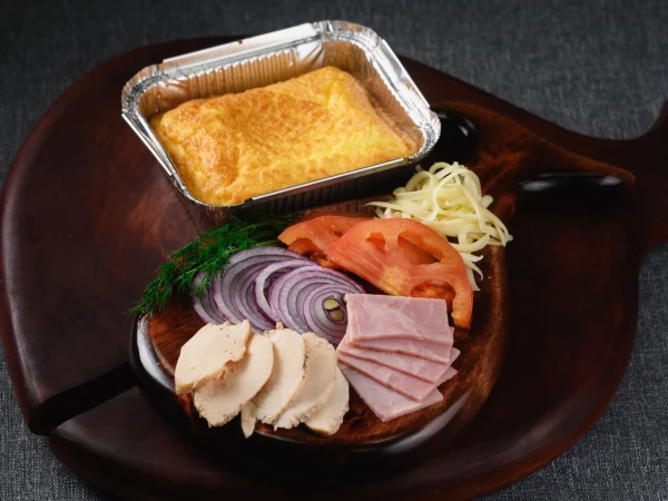 Омлет из 3 яиц