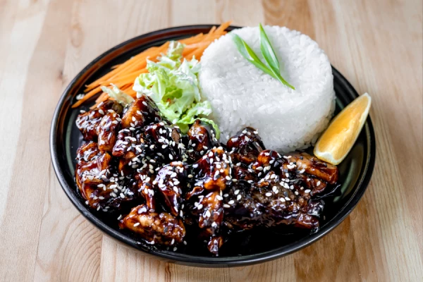 Курица терияки с рисом