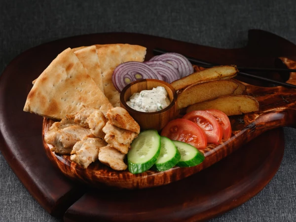 Ланч с курицей