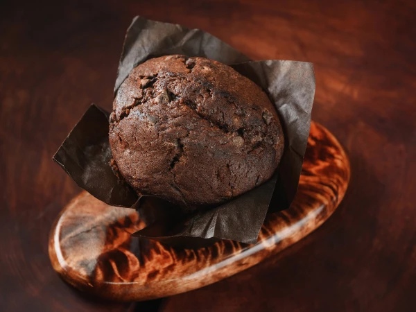 Маффин шоколадный с дропсами