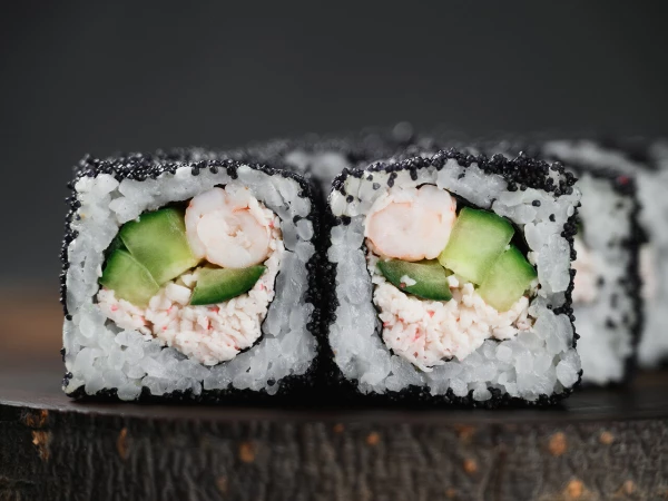 Калифорния блэк с креветкой