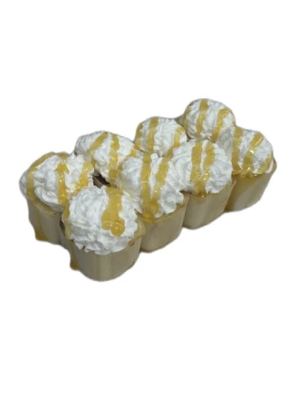 Десертный ролл с бананом и карамелью