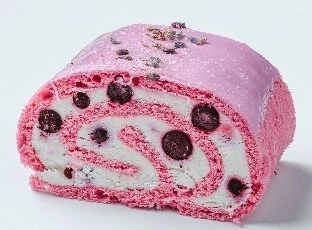 Рулет Лавандовый с черной смородиной