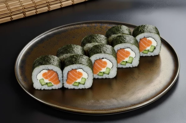 Футомаки лосось