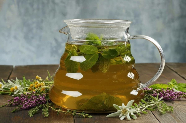 Чай таежный с мятой