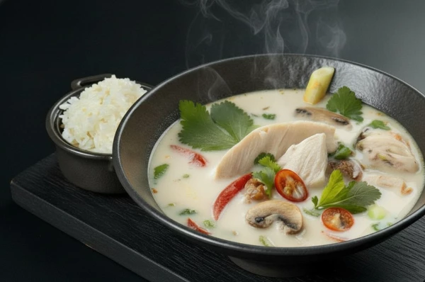 Суп Том Кха с курицей