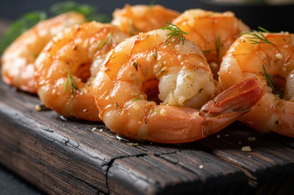 Жареные креветки (5 шт.)