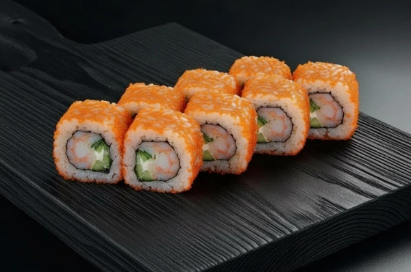 Калифорния с тигровой креветкой