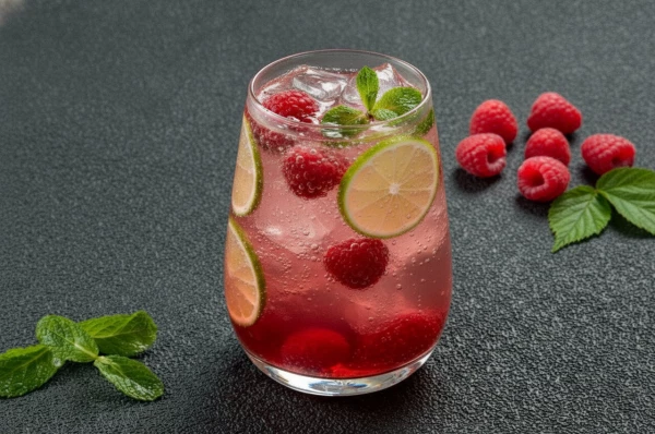 Лимонад Малина лайм