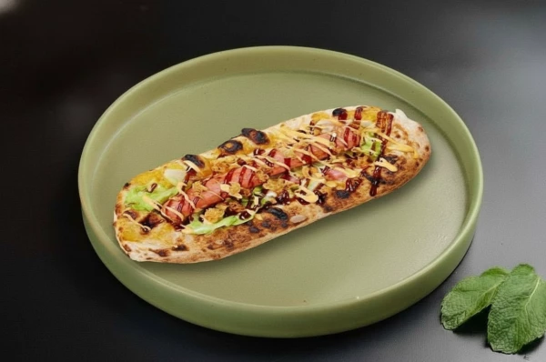 Пицца-дог с сосиской ХАЛЯЛЬ