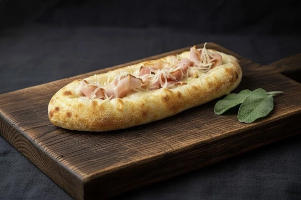 Пицца-дог карбонара