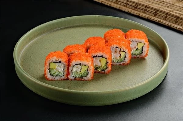 Калифорния с тигровой креветкой