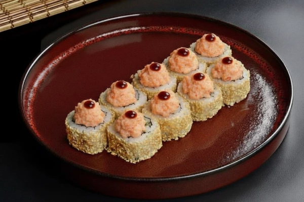 ролл Том ям с креветками