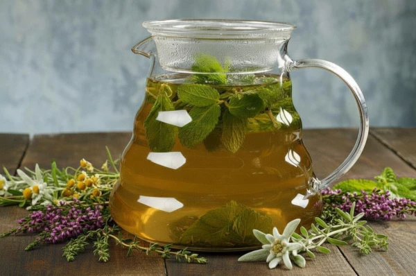 Чай таежный с мятой