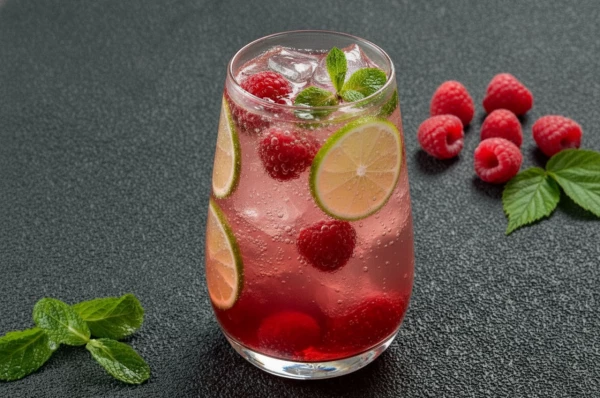 Лимонад Малина лайм