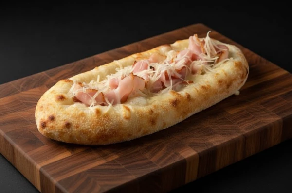 Пицца-дог карбонара