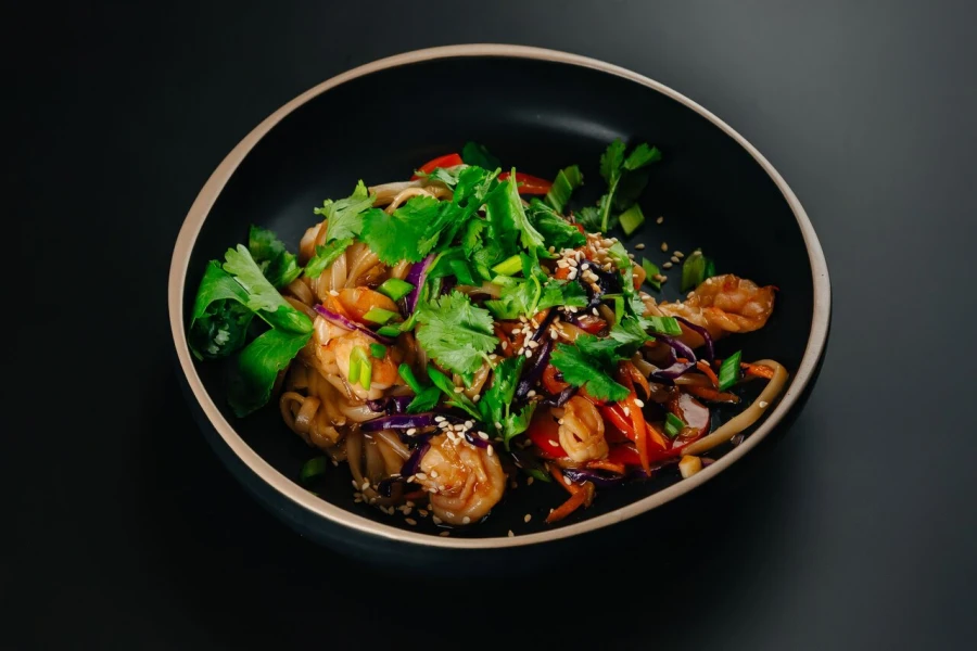 Лапша Wok с курицей